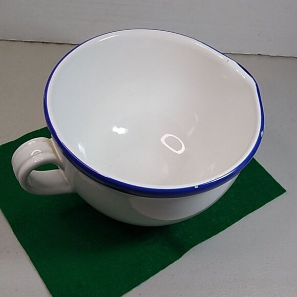 Vintage Rosenthal Netter Cobalt Blue Art Pottery Kitchen Ceramic Pour Bowl - Picture 4 of 7